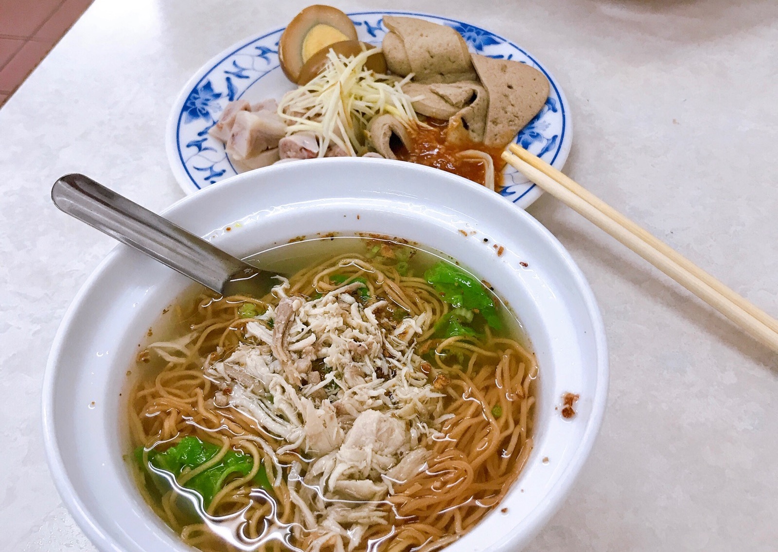 阿財雞絲麵A Tsai Chicken silk noodles