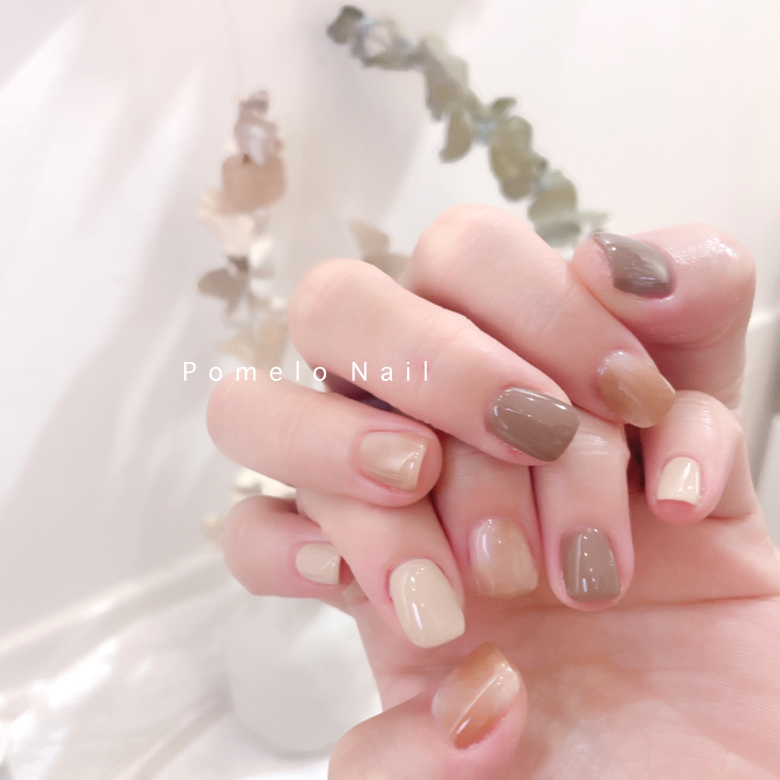 柚子美甲 Pomelo Nail