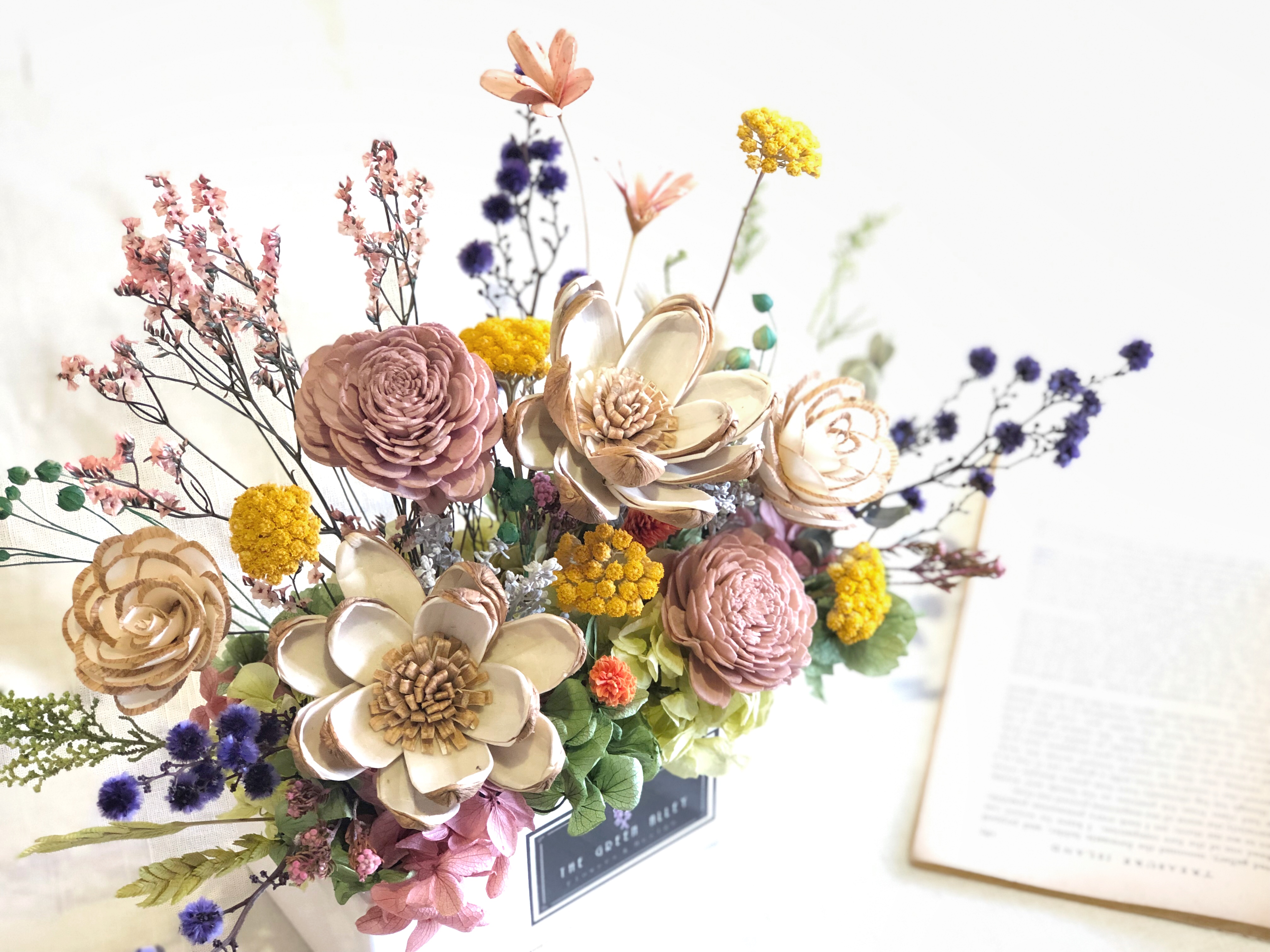 The Green Alley 不凋花/乾燥花花藝