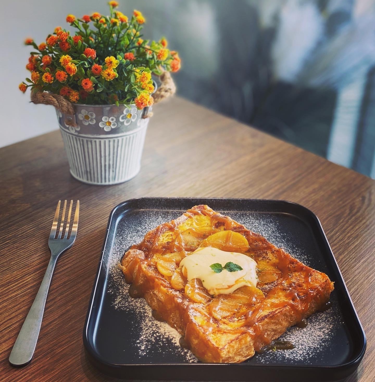 雙下巴板烤吐司