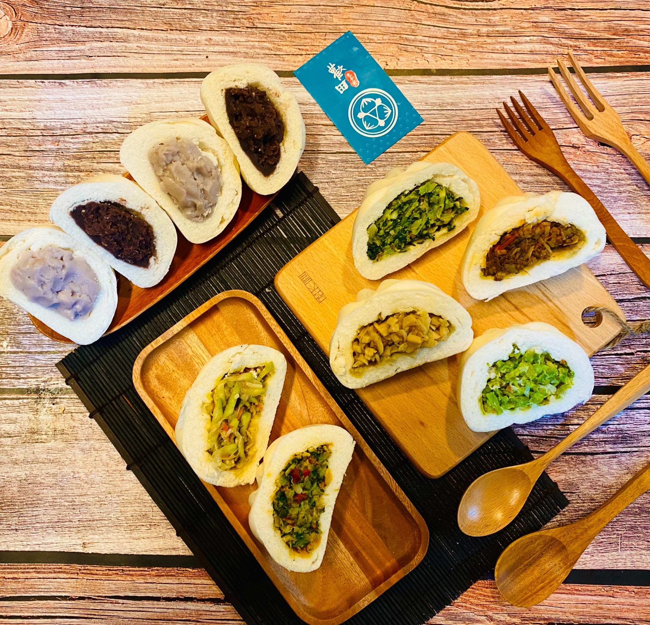 歡田素食點心包子饅頭殿-東湖總店