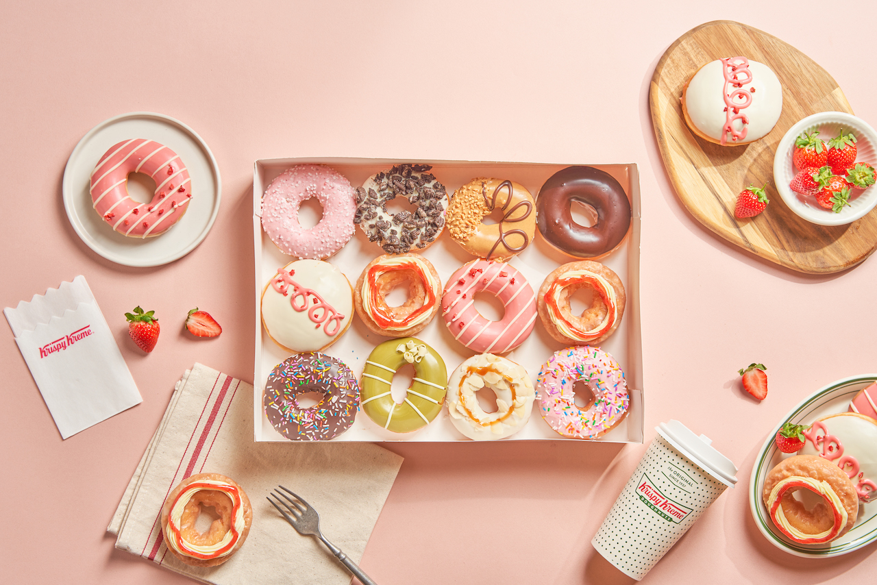 從即日起到3/25到Krispy Kreme推出限時優惠活動(圖片提供/ Krispy Kreme